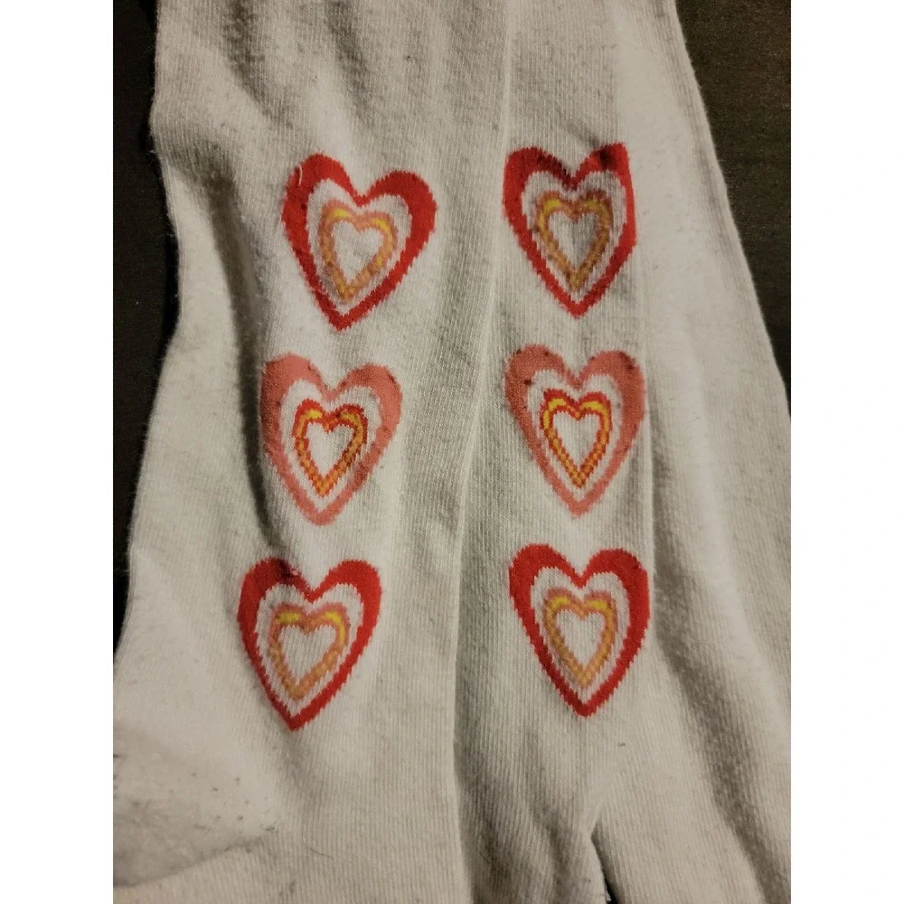 Gymboree valentine's day heart tights size medium 7‎ 8